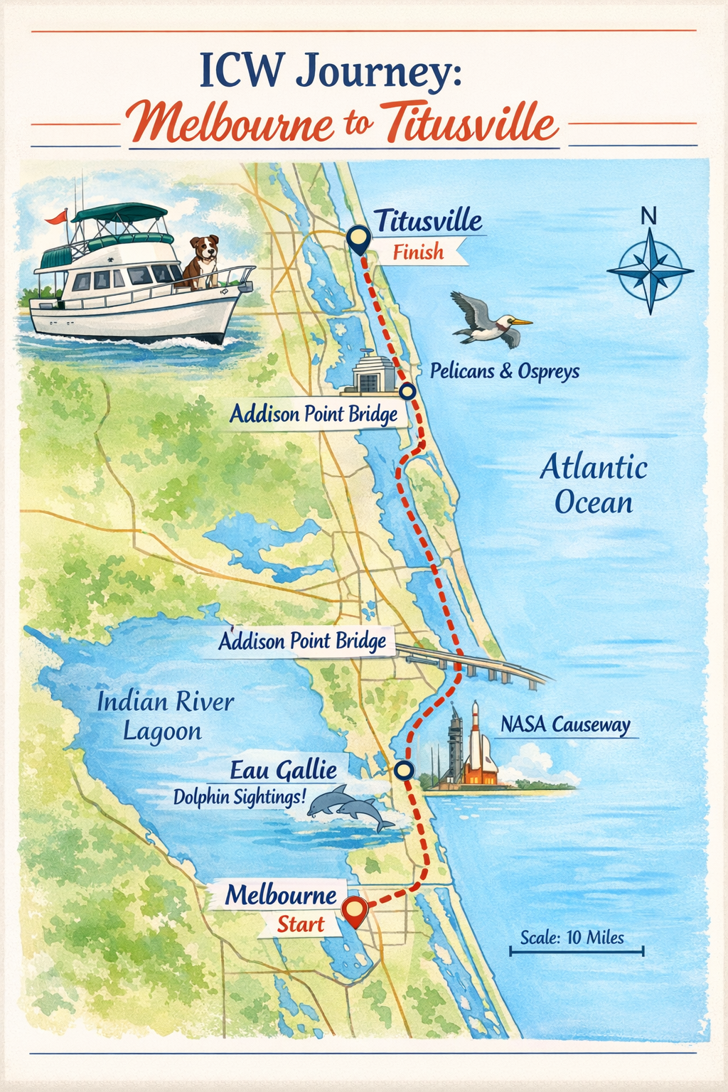 Cruising Into the Space Coast